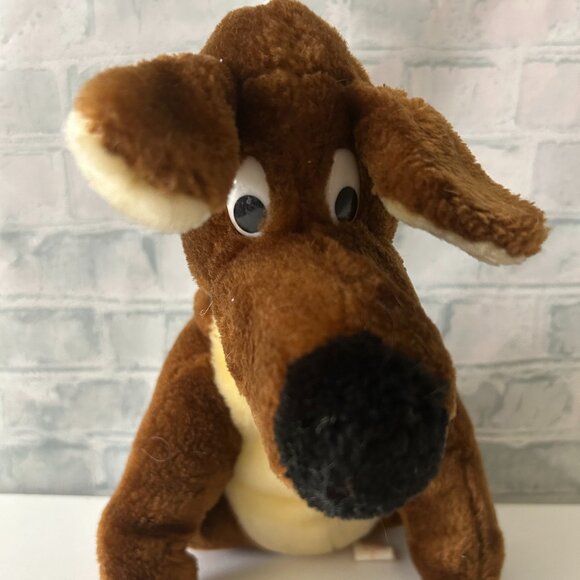 M. GALAPO Other - M. GALAPO BROWN PUPPY DOG STUFFED ANIMAL